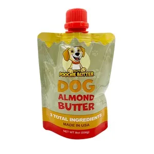 1ea 8oz Poochie Orig Almond Butter - Treats